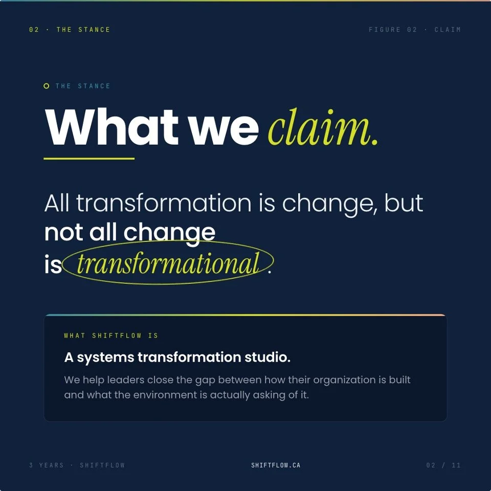 Deep Change concept